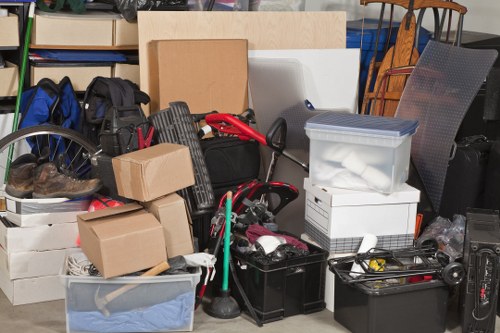 Professional waste clearance team in Wallington
