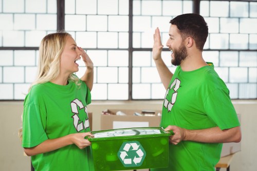 Efficient waste clearance truck servicing Wallington